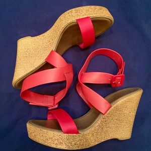 Strappy Wedge Sandals for summer!
